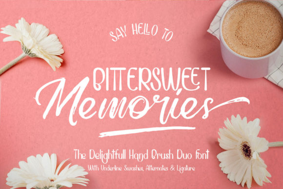 Bittersweet Memories Font for Campaign Design