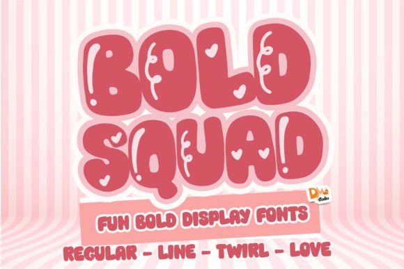 Bold Squad: A Playful Font for Eye-Catching Campaigns