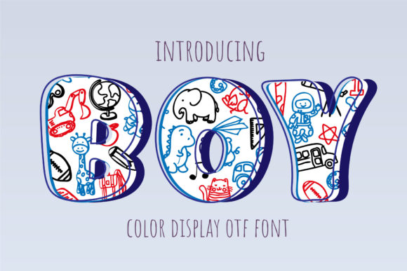 Boy Font: Boosting Visual Impact for Campaigns