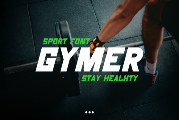 Gymer: A Sharp Sans Serif Font for Modern Editorial Design