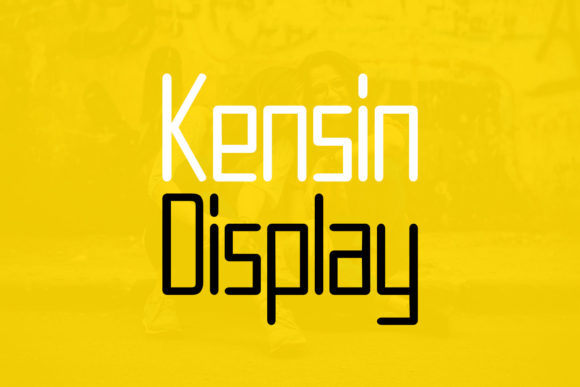 Kensin Font for Modern Campaign Design
