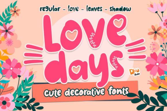 Love Days Font for Editorial Design and Creative Projects