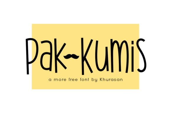 Pak Kumis Font Review for Design Projects