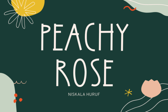 Peachy Rose Font for Eye-Catching Brand Content