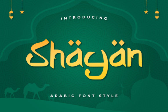 Shayan: A Middle Eastern-Inspired Font for Creative Branding