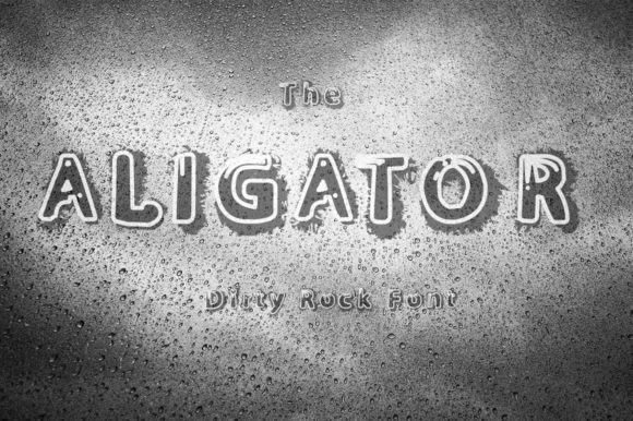 The Aligator: A Bold Display Font That Stands Out