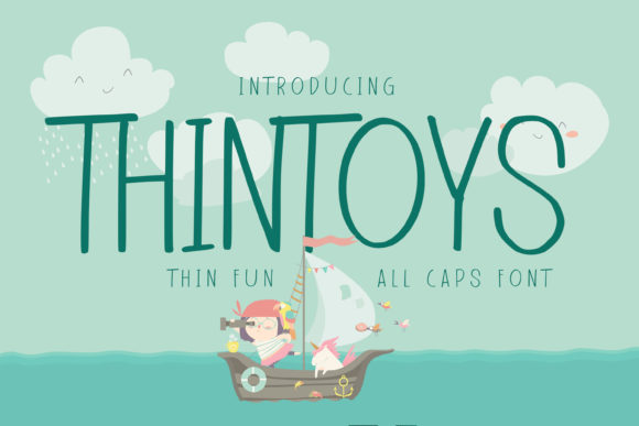 Thin Toys: A Delicate Sans Serif for Modern Design