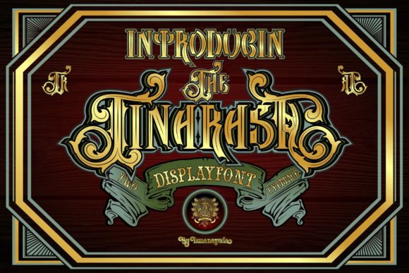 Tinarasa: A Gothic-Inspired Font for Editorial Elegance