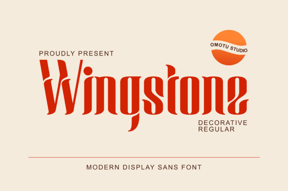Wingstone: A Modern Blackletter Font for Branding Projects