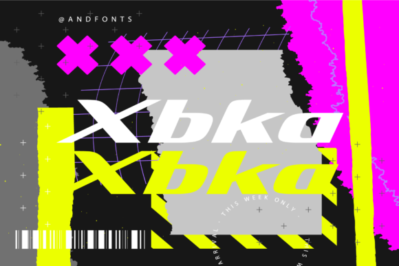 Xbka Display Font Review